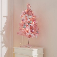 60cm LED Pink Christmas Tree