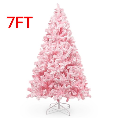 7ft pink christmas tree - christmas, w/