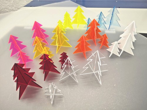 Set acrylic christmas - set, of
