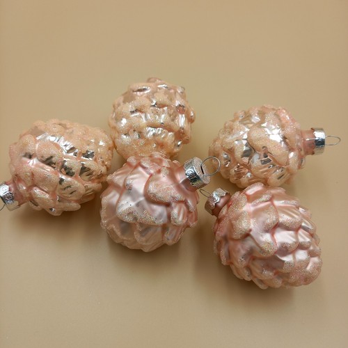 Pink and peach pinecone - 5, x