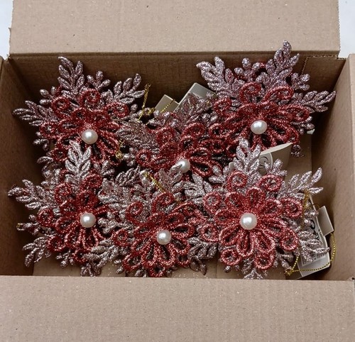 Clearance pink snowflake - pink,